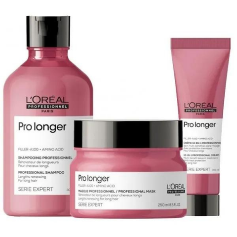 La gamme Prolonger de L'Oréal est spécialement conçue pour les cheveux colorés et les cheveux ayant subi un traitement chimique.