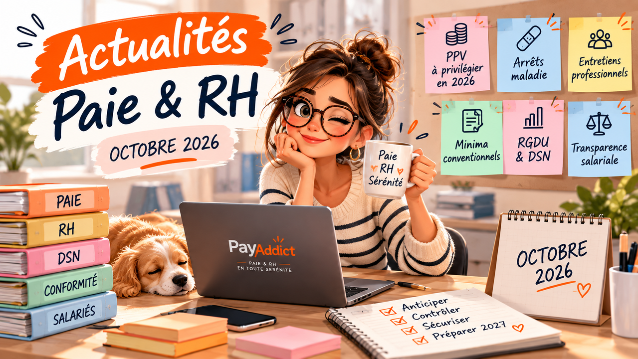 Actualité RH et Paie octobre 2026