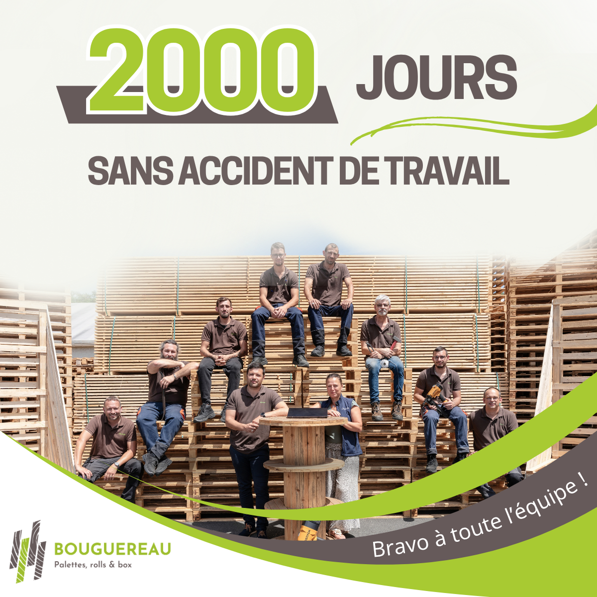 2000 jours sans accident §