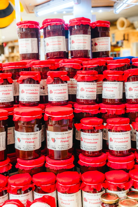 Des confitures artisanales aux saveurs uniques.