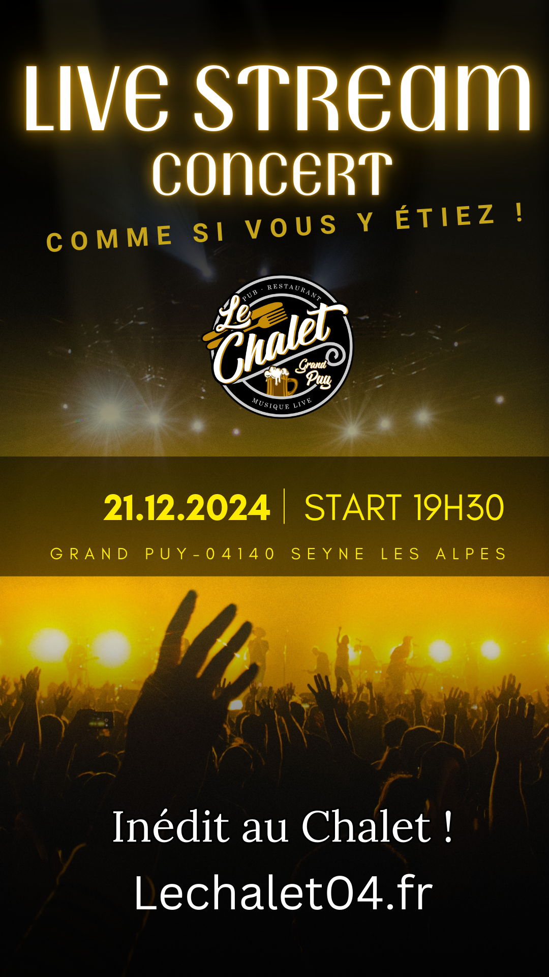 LIVE STREAM CONCERT