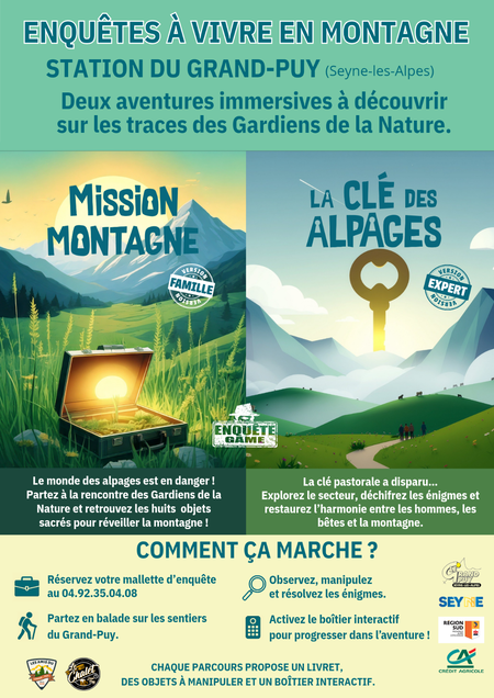 Au Grand Puy, les sentiers prennent une toute autre dimension ! 🕵🏼