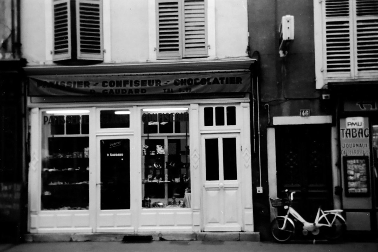 The first pastry shop of Sébastien Gaudard's parents