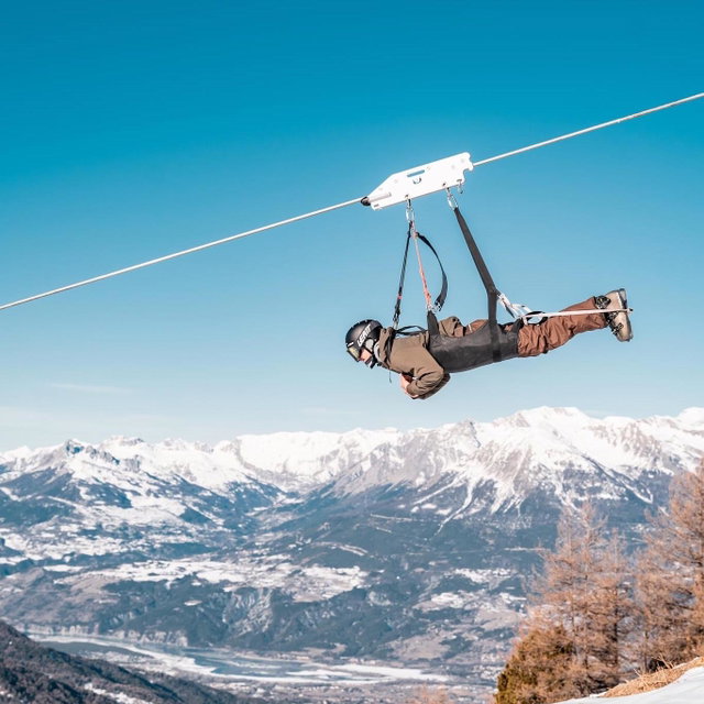 Speedline, la supertyrolienne des Orres