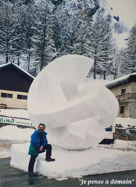 "La magie sculptée de la neige" n°1