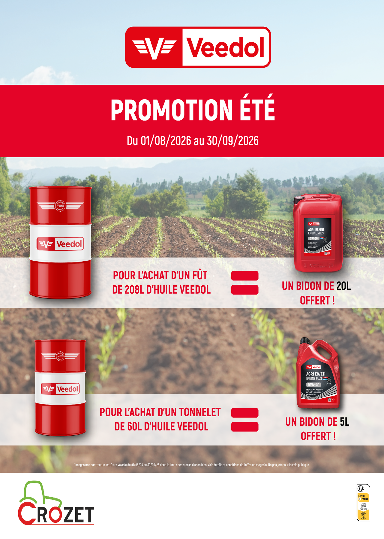 ☀️ PROMOTION ÉTÉ VEEDOL 2026 ☀️