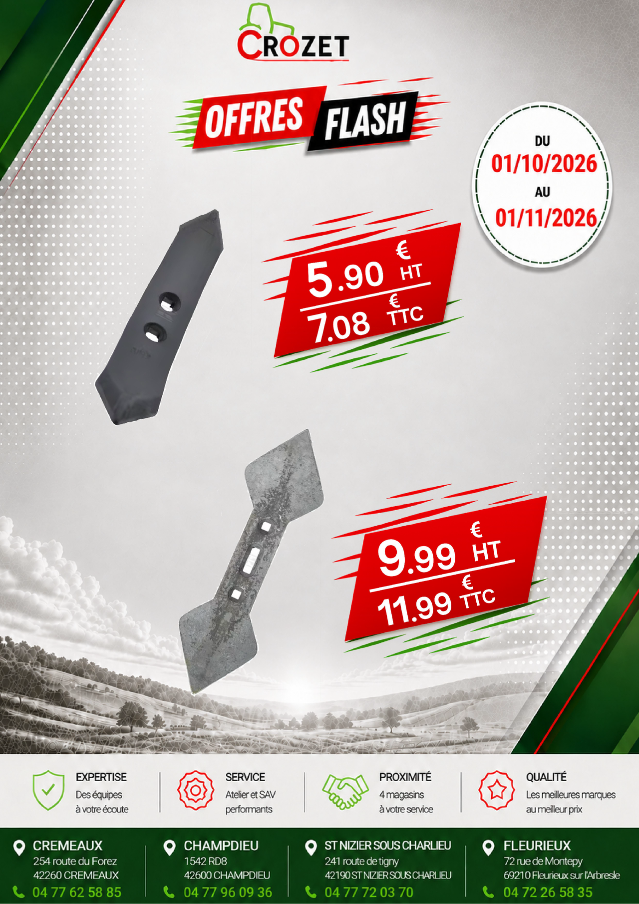 Offre flash Socs Octobre 2026