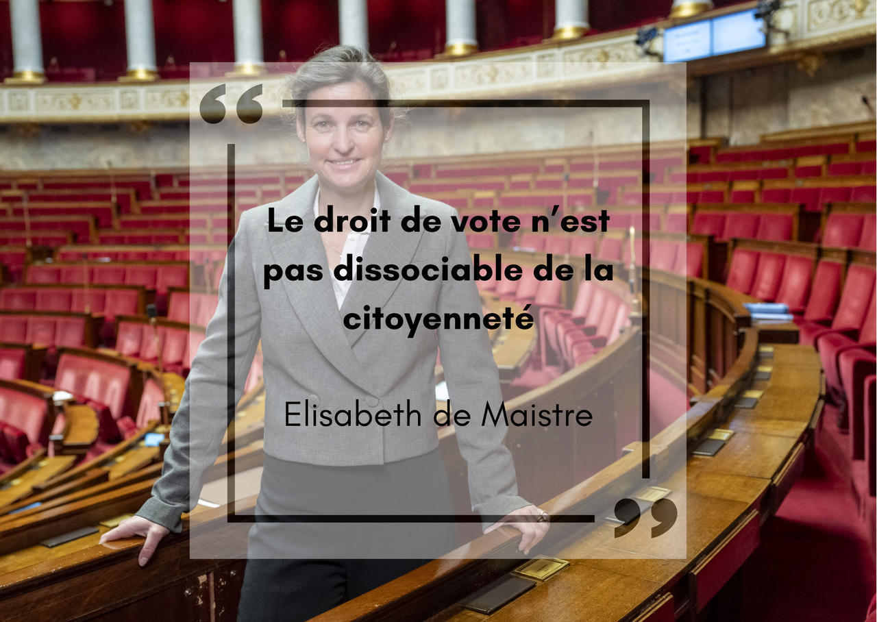 Le droit de vote n’est pas dissociable de la citoyenneté