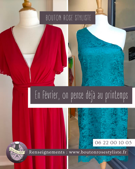 Le printemps approche et avec lui, l’envie de vêtements plus légers et colorés 🌸