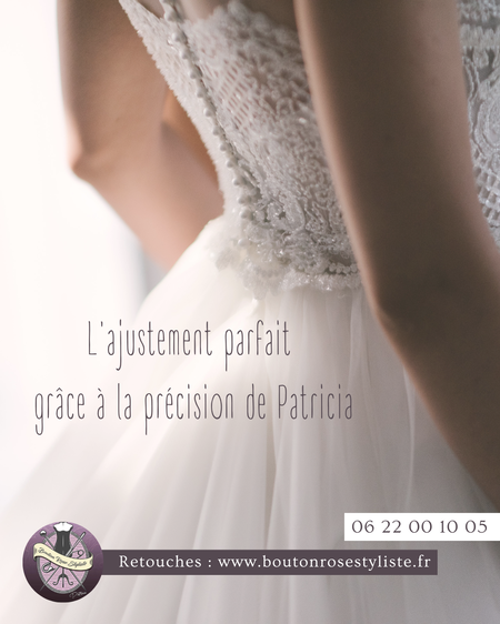 L'expertise de Patricia se met au service des futures mariées pour sublimer chaque tenue 👰🏼