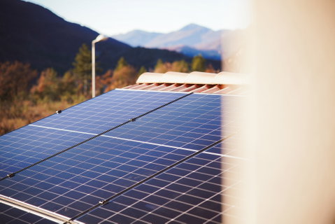 Installation de panneaux solaires