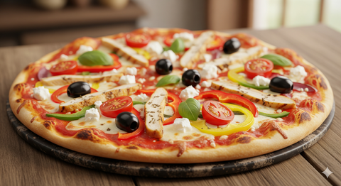 Pizzas de Saison Provençale, Végétarienne, L’Athéna