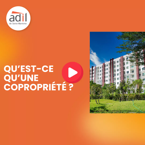 Dans cette vidéo, l’ADIL 76 vous explique ce qu’est une copropriété : une organisation juridique complexe mais essentielle dans le cadre de l’habitat