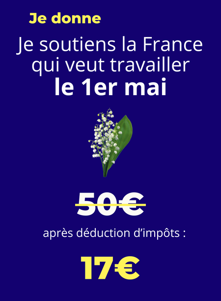 2. Lettre à 50 personnes (17€ après impôts)