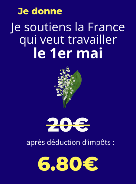 1. Lettre à 20 personnes (6.80€ après impôts).