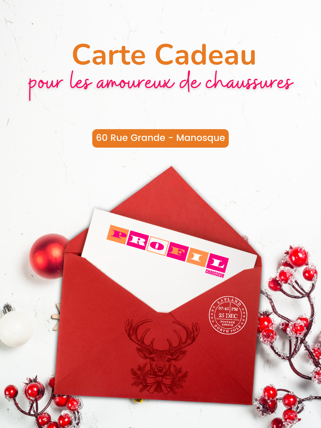 Les fêtes approchent, et il est temps de penser aux petits plaisirs… ou aux grands coups de cœur pour les amateurs de belles chaussures 🎁
