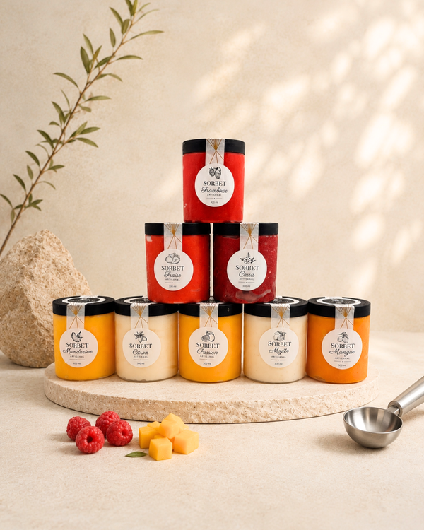 Nos sorbets artisanaux