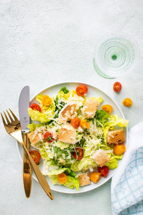 On ne met dans l'assiette que du bon.