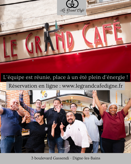 Été énergique au Grand Café