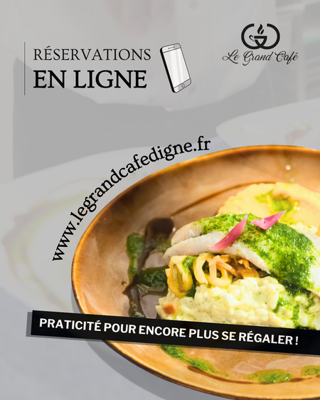 Tout commence par une réservation en ligne, et la suite se savoure à table.