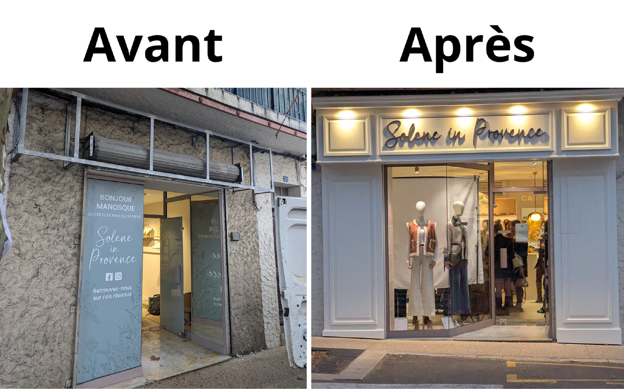 Devanture Solene in Provence
