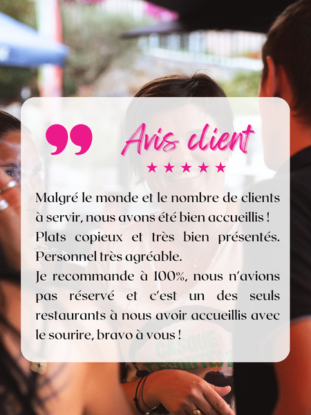 Vos avis nous tiennent à cœur