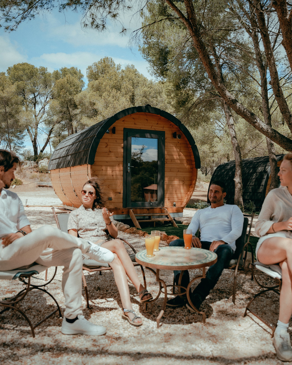What is glamping?