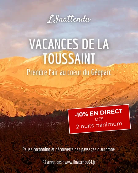 Déconnexion pour les vacances de la Toussaint ⛰️