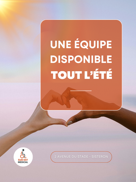 Les vacances approchent, mais Sud Est Médical reste mobilisé tout l’été ☀️