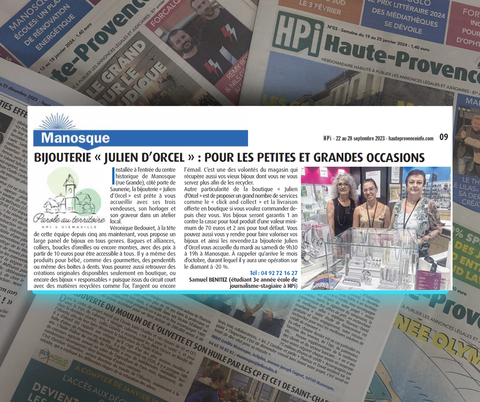 JULIEN D'ORCEL - MANOSQUE