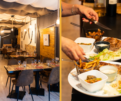 LE CALICE DES TEMPS JADIS - LE RESTAURANT