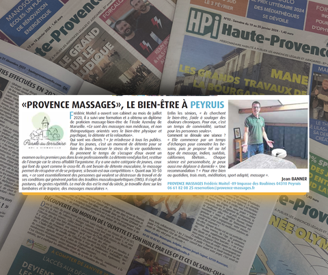 PROVENCE MASSAGES