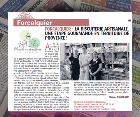 BISCUITERIE DE FORCALQUIER