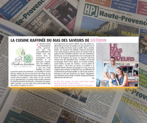 LE MAS DES SAVEURS
