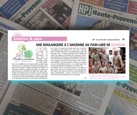 LE PAIN LORÉ