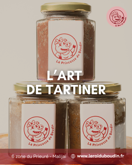 L'originalité s'invite à l'apéritif avec les tartinables de la Maison 🥖