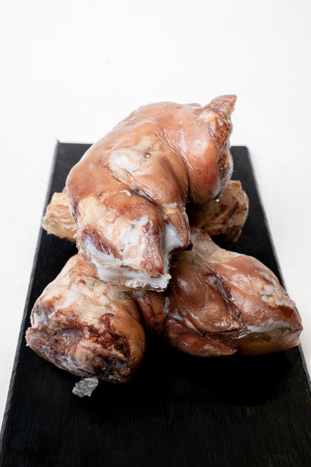 Pied de cochon cuit à la sauce