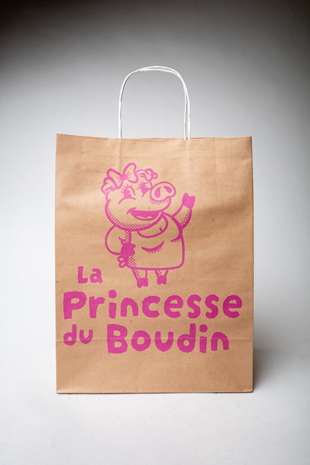 Sac Kraft "La Princesse du Boudin"