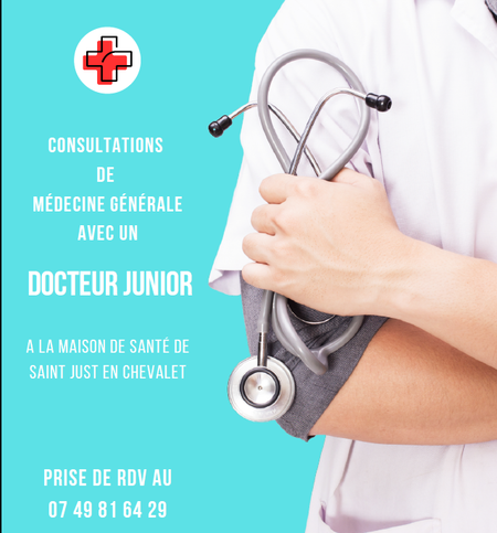 Arrivée de 2 docteurs juniors à la maison de santé de Saint Just en Chevalet