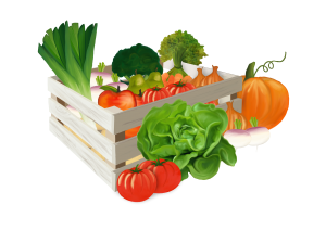 FRUITS ET LÉGUMES NATURE Ô POTAGER / Dimitri MONAT / Chausseterre Livraison de paniers de fruits et légumes bio les mercredis, commande avant le