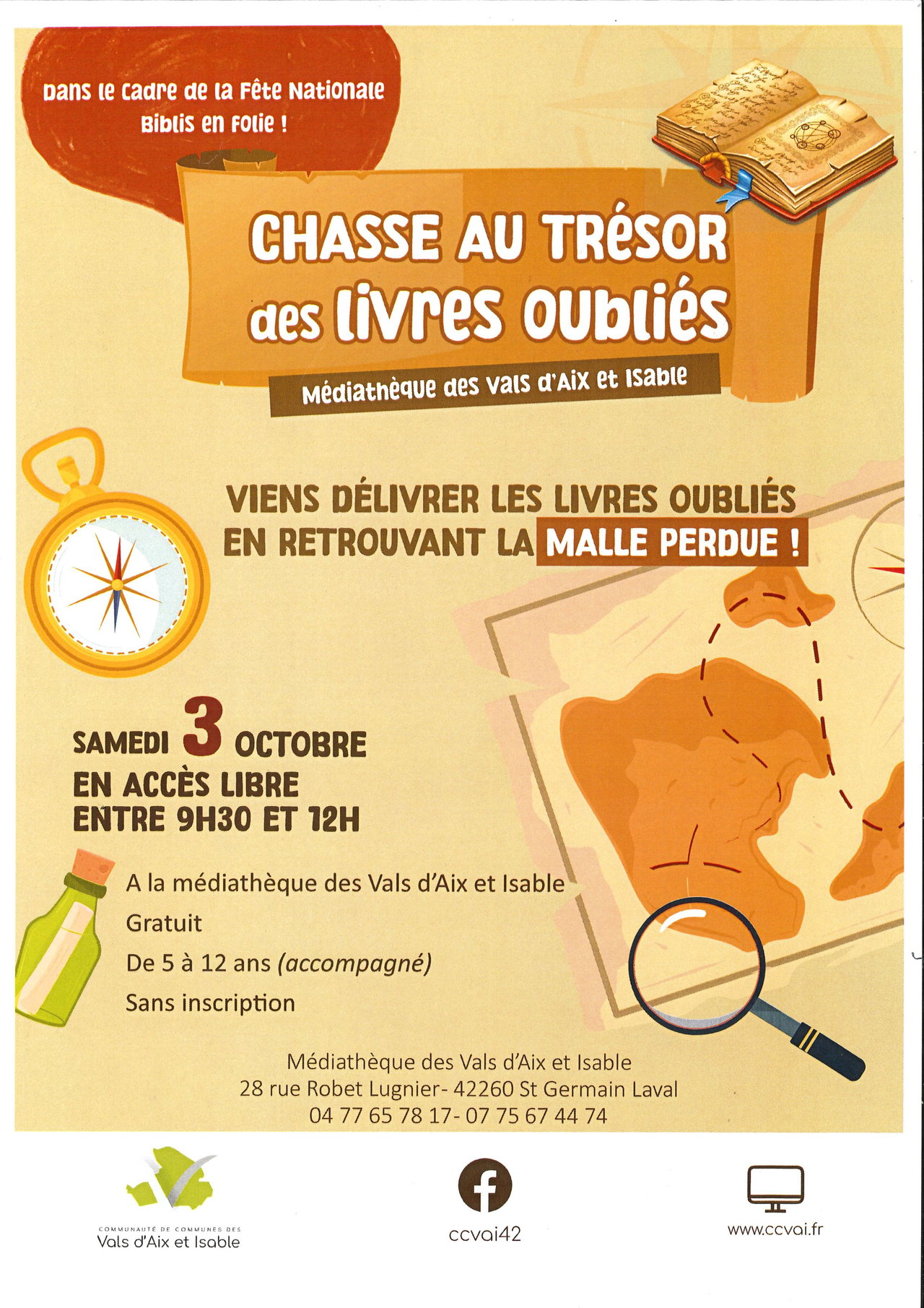 Chasse au trésor des livres oubliés
