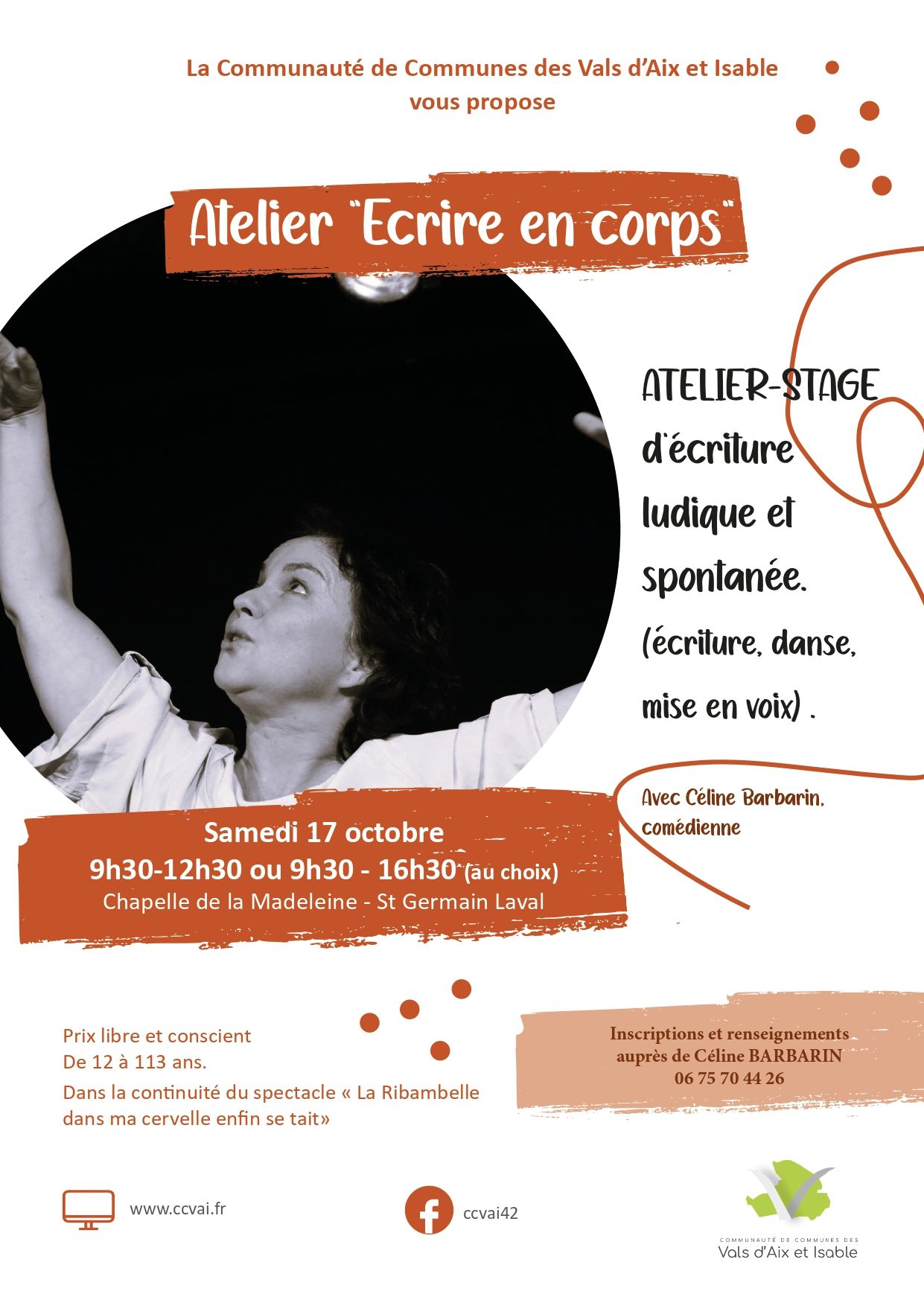 Atelier-stage « Ecrire en Corps »