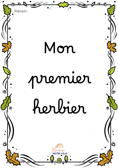 Mon premier herbier