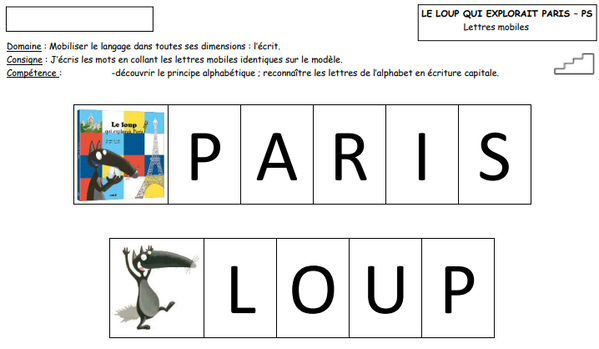 Lettres mobiles Paris
