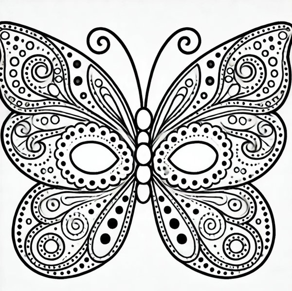 Masque papillon