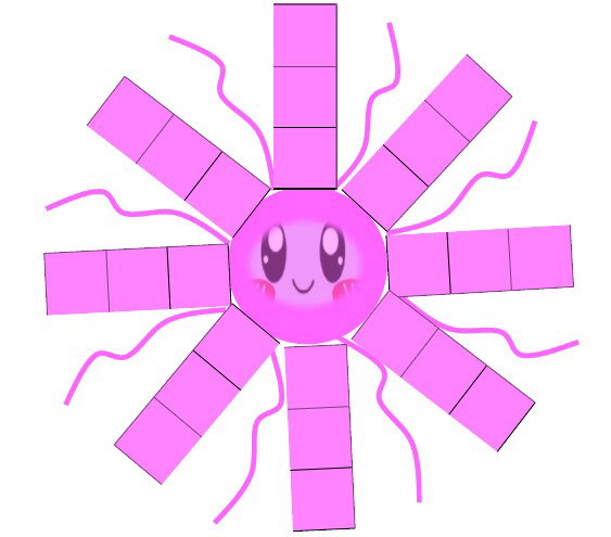 Jeu du soleil de Brissiaud - version méduse