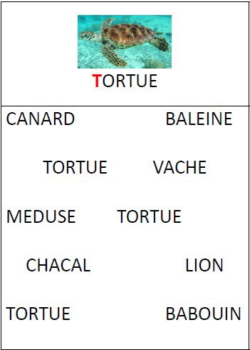 Un mot parmi d'autres