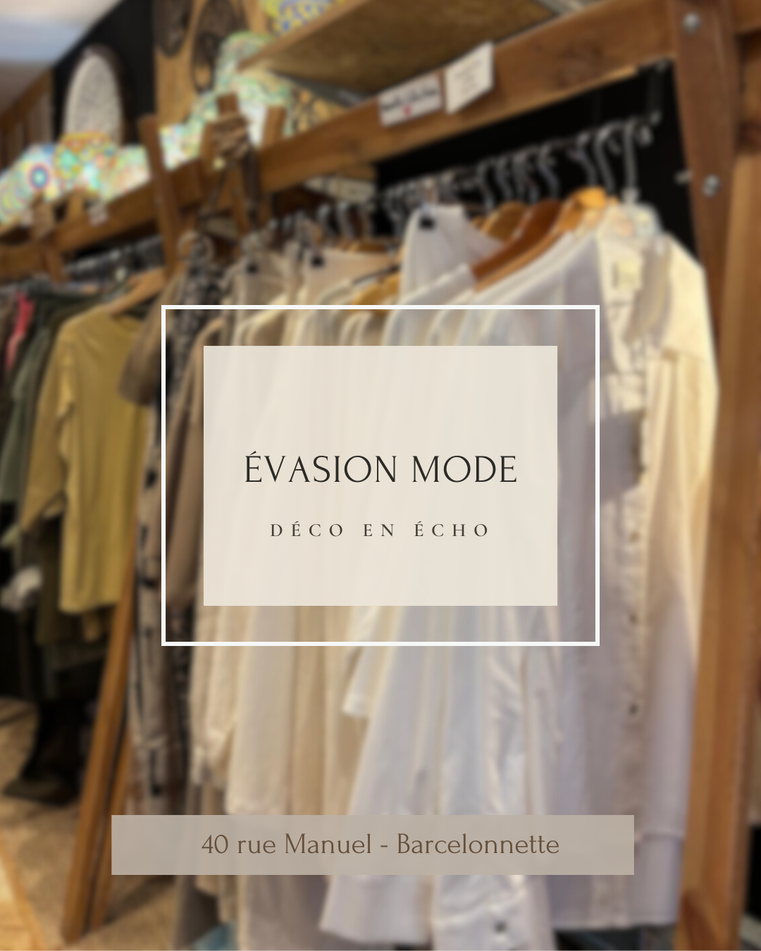 Le style s’invite aussi dans le dressing chez Déco en Echo 🌸