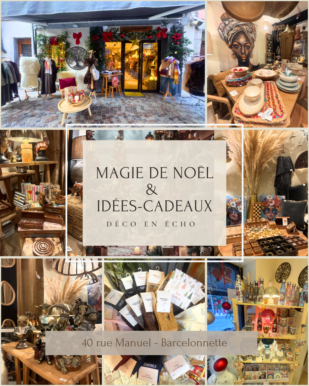 La magie de Noël s'invite en boutique ! ✨