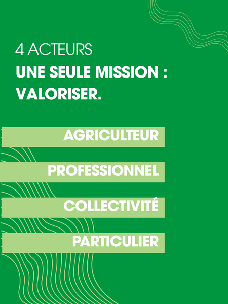 La valorisation des déchets organiques concerne tout le monde.